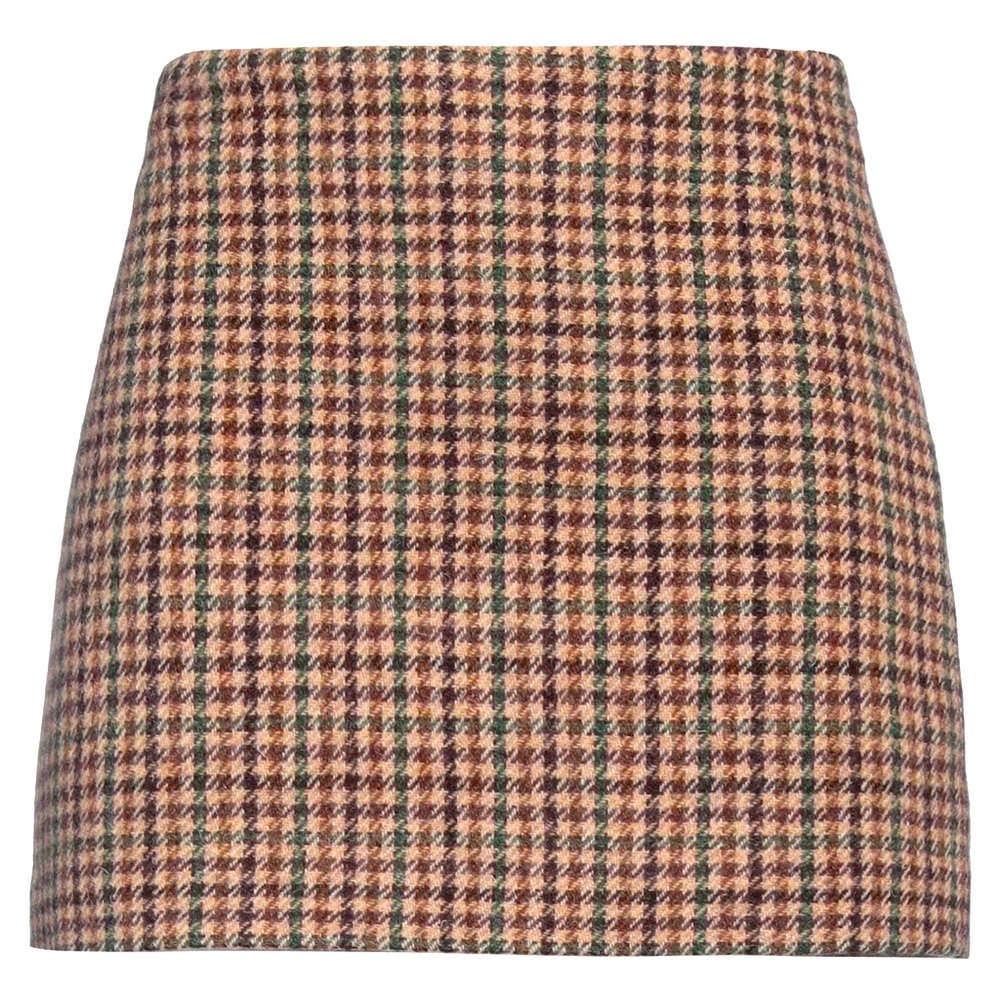 Italian mini wool skirt. Size M.